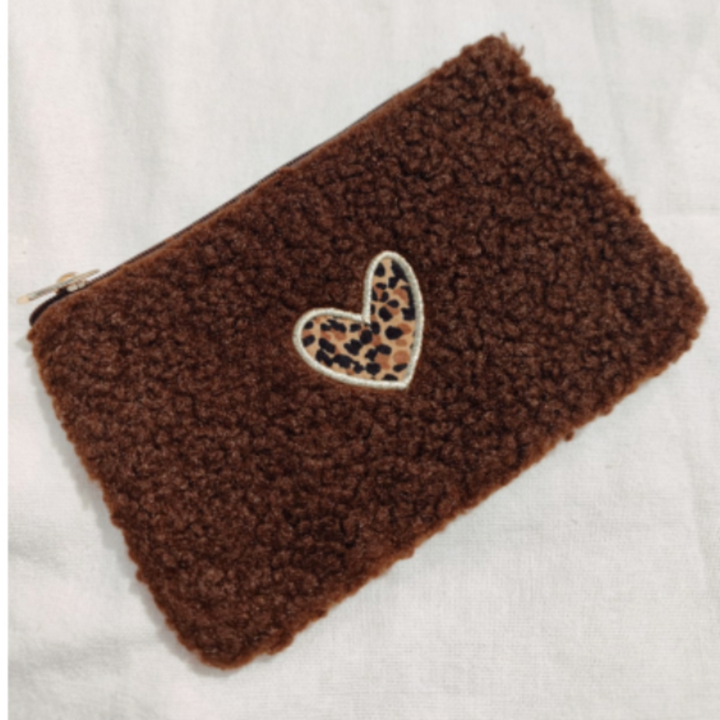 Pochette Moumoute Coeur Choco