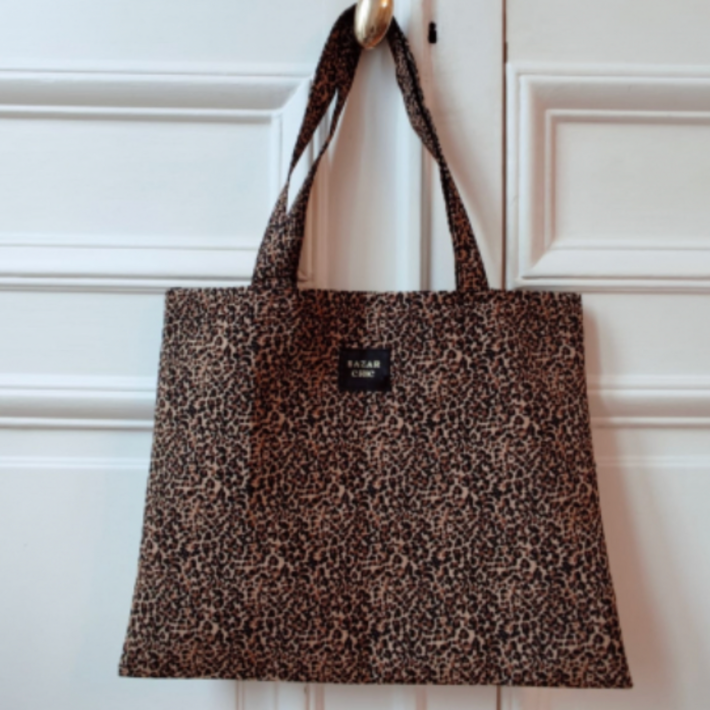 TOTE BAG LÉOPARD